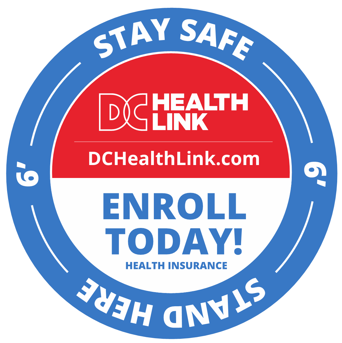 DC Health Link Offers Social Distancing Decals Restaurant Association 